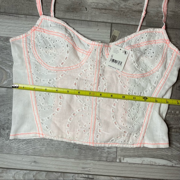 NWT Free People Pop Of Color Corset - Picture 8 of 11